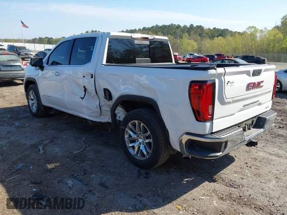 ✅ 2020 GMC Sierra 1500 SLT • VIN: 3GTP8DED4LG182957 • Lot: 44626820. Wystawiony na IAAI z przebiegiem 100 235 mil. Bezpłatny archiwum sprzedaży aukcyjnych z USA i szczegółowy raport historii pojazdu na DreamBid. Zdjęcie 3.