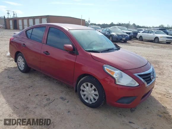 ✅ 2019 Nissan Versa S • VIN: 3N1CN7AP8KL809368 • Lot: 44642268. Listed on IAAI with 80,678 mi. Free auction sales archive from the USA and detailed vehicle history report at DreamBid. Image 1.