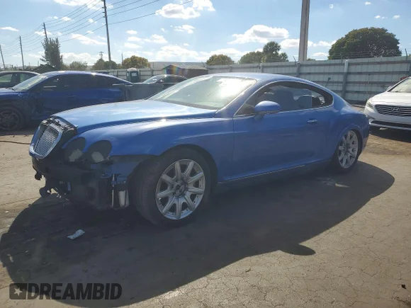 ✅ 2006 Bentley Continental GT • VIN: SCBCR63W86C037300 • Lot: 77409075. Wystawiony na Copart z przebiegiem Nie podano. Bezpłatny archiwum sprzedaży aukcyjnych z USA i szczegółowy raport historii pojazdu na DreamBid. Zdjęcie 1.