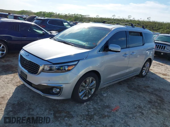 ✅ 2018 Kia Sedona SX-L • VIN: KNDME5C11J6366455 • Lot: 40508393. Wystawiony na IAAI z przebiegiem Nie podano. Bezpłatny archiwum sprzedaży aukcyjnych z USA i szczegółowy raport historii pojazdu na DreamBid. Zdjęcie 2.