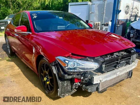 ✅ 2019 Genesis G70 Advanced • VIN: KMTG74LE7KU026830 • Лот: 54501286. Опубликован ранее на Copart с пробегом 87 710 миль. Бесплатный доступ к архиву аукционных продаж из США и подробный отчёт об истории автомобиля на DreamBid. Изображение 1.