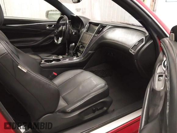 ✅ 2019 Infiniti Q60 Red Sport 400 • VIN: JN1FV7EL6KM441086 • Lot: 44247670. Wystawiony na IAAI z przebiegiem 50 583 mil. Bezpłatny archiwum sprzedaży aukcyjnych z USA i szczegółowy raport historii pojazdu na DreamBid. Zdjęcie 5.