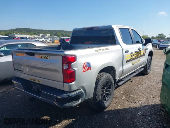✅ 2021 Chevrolet Silverado 1500 Work Truck • VIN: 3GCUYAEF0MG242494 • Lot: 43304879. Wystawiony na IAAI z przebiegiem 148 076 mil. Bezpłatny archiwum sprzedaży aukcyjnych z USA i szczegółowy raport historii pojazdu na DreamBid. Zdjęcie 4.