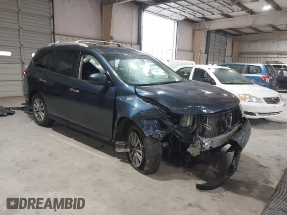 ✅ 2014 Nissan Pathfinder SL • VIN: 5N1AR2MN2EC675331 • Lot: 43968036. Wystawiony na IAAI z przebiegiem 200 802 mil. Bezpłatny archiwum sprzedaży aukcyjnych z USA i szczegółowy raport historii pojazdu na DreamBid. Zdjęcie 1.