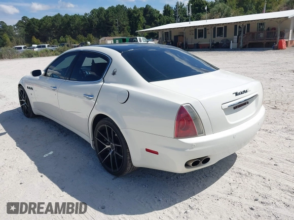 ✅ 2007 Maserati Quattroporte • VIN: ZAMFE39A070029559 • Lot: 43265816. Wystawiony na IAAI z przebiegiem 110 536 mil. Bezpłatny archiwum sprzedaży aukcyjnych z USA i szczegółowy raport historii pojazdu na DreamBid. Zdjęcie 3.