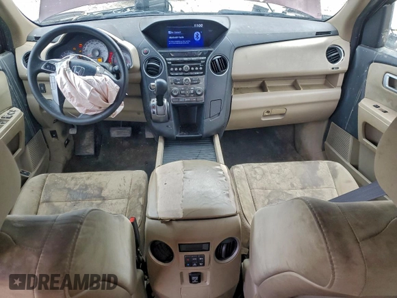 ✅ 2014 Honda Pilot LX • VIN: 5FNYF4H27EB016512 • Lot: 96067365. Listed on Copart with 120,638 mi. Free auction sales archive from the USA and detailed vehicle history report at DreamBid. Image 8.