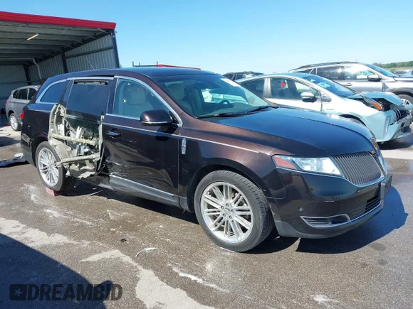 ✅ 2014 Lincoln MKT EcoBoost • VIN: 2LMHJ5ATXEBL52031 • Lot: 45368174. Wystawiony na IAAI z przebiegiem 80 752 mil. Bezpłatny archiwum sprzedaży aukcyjnych z USA i szczegółowy raport historii pojazdu na DreamBid. Zdjęcie 1.