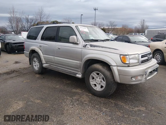 ✅ 2000 Toyota 4Runner Limited • VIN: JT3HN87R3Y0308836 • Лот: 44440205. Опубликован ранее на IAAI с пробегом 10 миль. Бесплатный доступ к архиву аукционных продаж из США и подробный отчёт об истории автомобиля на DreamBid. Изображение 1.