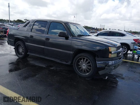 ✅ 2003 Chevrolet Avalanche • VIN: 3GNEC13T63G310704 • Lot: 45208889. Wystawiony na IAAI z przebiegiem Nie podano. Bezpłatny archiwum sprzedaży aukcyjnych z USA i szczegółowy raport historii pojazdu na DreamBid. Zdjęcie 1.