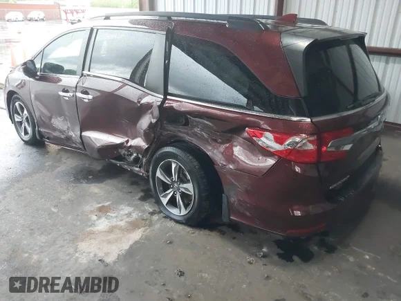 ✅ 2019 Honda Odyssey Touring • VIN: 5FNRL6H83KB073752 • Lot: 44982485. Wystawiony na IAAI z przebiegiem 160 996 mil. Bezpłatny archiwum sprzedaży aukcyjnych z USA i szczegółowy raport historii pojazdu na DreamBid. Zdjęcie 3.