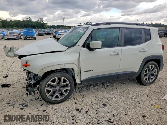 ✅ 2018 Jeep Renegade Latitude • VIN: ZACCJABB2JPJ19238 • Lot: 55217006. Wystawiony na Copart z przebiegiem 82 527 mil. Bezpłatny archiwum sprzedaży aukcyjnych z USA i szczegółowy raport historii pojazdu na DreamBid. Zdjęcie 1.