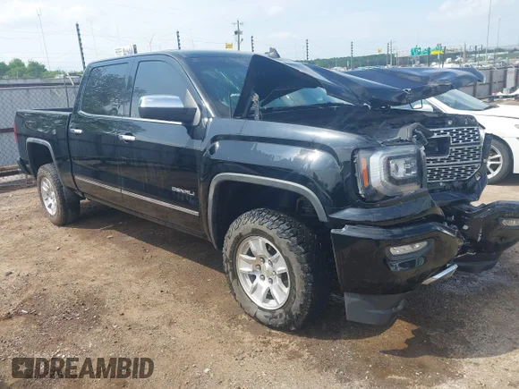 ✅ 2018 GMC Sierra 1500 Denali • VIN: 3GTU2PEJ1JG322679 • Lot: 44864022. Wystawiony na IAAI z przebiegiem 98 219 mil. Bezpłatny archiwum sprzedaży aukcyjnych z USA i szczegółowy raport historii pojazdu na DreamBid. Zdjęcie 1.