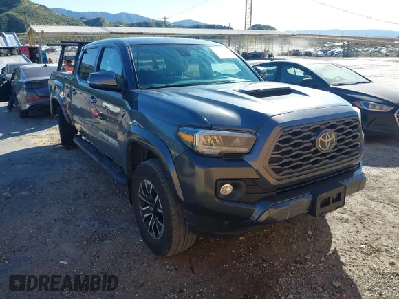 ✅ 2023 Toyota Tacoma TRD Sport • VIN: 3TMBZ5DN6PM037918 • Lot: 44556084. Listed on IAAI with 33,505 mi. Free auction sales archive from the USA and detailed vehicle history report at DreamBid. Image 1.