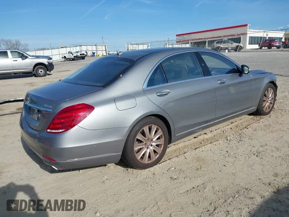 ✅ 2015 Mercedes-Benz S 550 • VIN: WDDUG8FB5FA135553 • Lot: 44174359. Listed on IAAI with 36,935 mi. Free auction sales archive from the USA and detailed vehicle history report at DreamBid. Image 4.