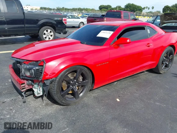 ✅ 2010 Chevrolet Camaro 2SS • VIN: 2G1FT1EW2A9171739 • Lot: 43821228. Listed on IAAI with 96,568 mi. Free auction sales archive from the USA and detailed vehicle history report at DreamBid. Image 2.