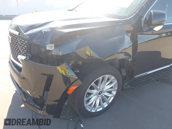 ✅ 2022 Cadillac Escalade ESV Luxury • VIN: 1GYS4JKL8NR101018 • Lot: 43228226. Wystawiony na IAAI z przebiegiem 48 457 mil. Bezpłatny archiwum sprzedaży aukcyjnych z USA i szczegółowy raport historii pojazdu na DreamBid. Zdjęcie 6.