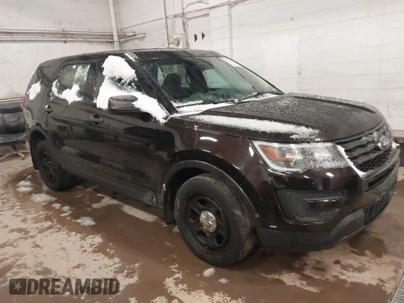 ✅ 2017 Ford Police Interceptor Utility • VIN: 1FM5K8AR0HGC57797 • Лот: 43777328. Опубликован ранее на IAAI с пробегом 151 763 миль. Бесплатный доступ к архиву аукционных продаж из США и подробный отчёт об истории автомобиля на DreamBid. Изображение 1.