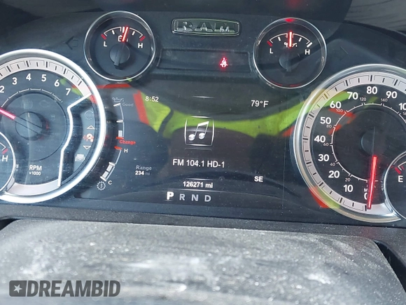 ✅ 2018 Ram 1500 Big Horn • VIN: 1C6RR6GT4JS211831 • Lot: 44859441. Wystawiony na IAAI z przebiegiem 126 271 mil. Bezpłatny archiwum sprzedaży aukcyjnych z USA i szczegółowy raport historii pojazdu na DreamBid. Zdjęcie 7.