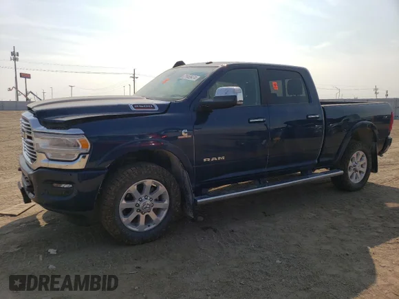 ✅ 2021 Ram 2500 Laramie • VIN: 3C6UR5FL0MG594748 • Лот: 71455474. Опубліковано раніше на Copart з пробігом 79 951 миль. Безкоштовний доступ до архіву аукціонних продажів зі США та докладний звіт про історію автомобіля на DreamBid. Зображення 1.