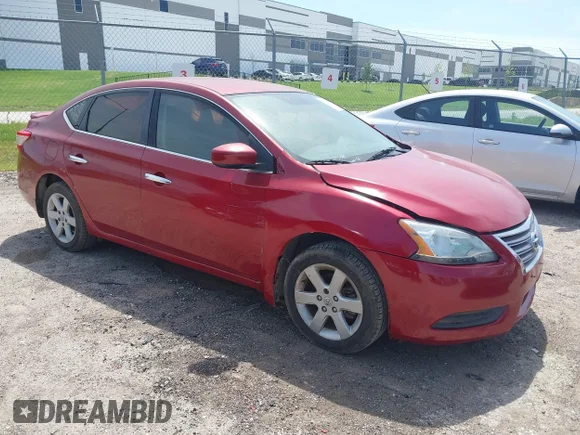✅ 2014 Nissan Sentra S • VIN: 3N1AB7AP1EL685139 • Lot: 45022856. Wystawiony na IAAI z przebiegiem 156 195 mil. Bezpłatny archiwum sprzedaży aukcyjnych z USA i szczegółowy raport historii pojazdu na DreamBid. Zdjęcie 1.