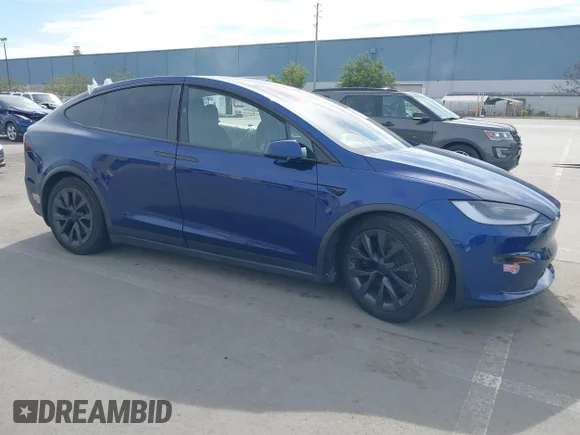 ✅ 2024 Tesla Model X • VIN: 7SAXCAE59RF436735 • Лот: 41691665. Опубликован ранее на IAAI с пробегом Не указан. Бесплатный доступ к архиву аукционных продаж из США и подробный отчёт об истории автомобиля на DreamBid. Изображение 1.