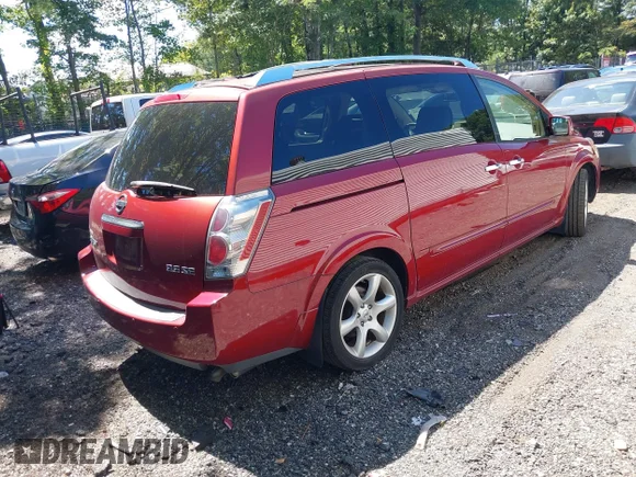 ✅ 2007 Nissan Quest • VIN: 5N1BV28U67N136896 • Lot: 43146154. Wystawiony na IAAI z przebiegiem 96 468 mil. Bezpłatny archiwum sprzedaży aukcyjnych z USA i szczegółowy raport historii pojazdu na DreamBid. Zdjęcie 4.