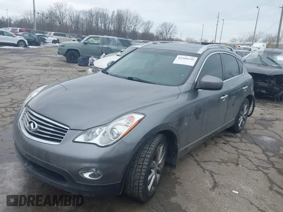 ✅ 2015 Infiniti QX50 Journey • VIN: JN1BJ0HR6FM771267 • Lot: 44360148. Wystawiony na IAAI z przebiegiem 76 700 mil. Bezpłatny archiwum sprzedaży aukcyjnych z USA i szczegółowy raport historii pojazdu na DreamBid. Zdjęcie 2.