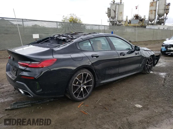 ✅ 2022 BMW 8 Series 840i • VIN: WBAGV2C04NCH43645 • Lot: 46637683. Listed on Copart with 25,806 mi. Free auction sales archive from the USA and detailed vehicle history report at DreamBid. Image 3.