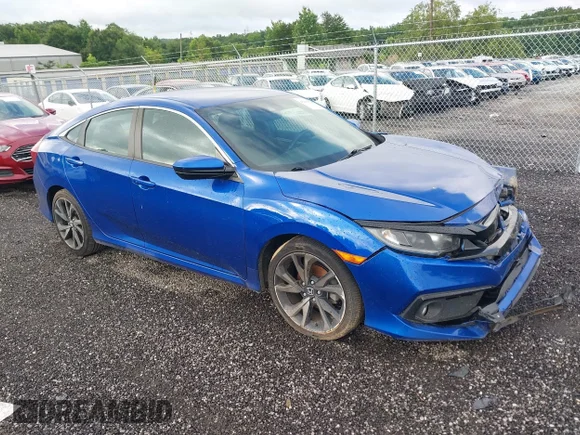 ✅ 2021 Honda Civic Sport • VIN: 2HGFC2F84MH519078 • Lot: 45468333. Listed on IAAI with 71,650 mi. Free auction sales archive from the USA and detailed vehicle history report at DreamBid. Image 1.