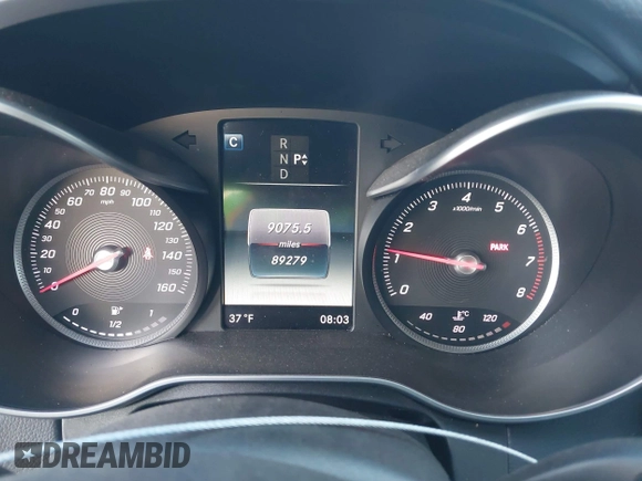 ✅ 2016 Mercedes-Benz C 300 • VIN: 55SWF4KB8GU100145 • Lot: 43654748. Listed on IAAI with 89,279 mi. Free auction sales archive from the USA and detailed vehicle history report at DreamBid. Image 7.