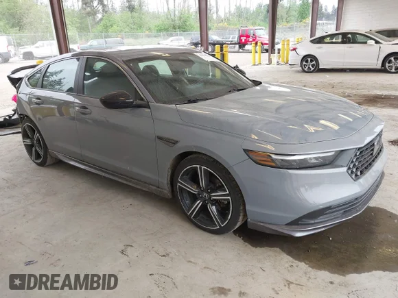 ✅ 2023 Honda Accord Sport • VIN: 1HGCY2F5XPA001263 • Lot: 45028532. Wystawiony na IAAI z przebiegiem 63 286 mil. Bezpłatny archiwum sprzedaży aukcyjnych z USA i szczegółowy raport historii pojazdu na DreamBid. Zdjęcie 1.