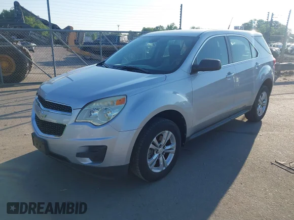 ✅ 2011 Chevrolet Equinox LS • VIN: 2CNALBEC4B6480821 • Lot: 45149422. Listed on IAAI with 192,187 mi. Free auction sales archive from the USA and detailed vehicle history report at DreamBid. Image 2.