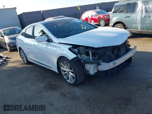 ✅ 2014 Hyundai Azera Limited • VIN: KMHFH4JG4EA420105 • Lot: 43394508. Wystawiony na IAAI z przebiegiem 145 836 mil. Bezpłatny archiwum sprzedaży aukcyjnych z USA i szczegółowy raport historii pojazdu na DreamBid. Zdjęcie 1.