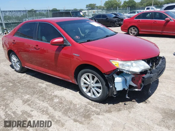 ✅ 2013 Toyota Camry XLE • VIN: 4T1BD1FK3DU075572 • Lot: 44506038. Listed on IAAI with Not provided. Free auction sales archive from the USA and detailed vehicle history report at DreamBid. Image 1.