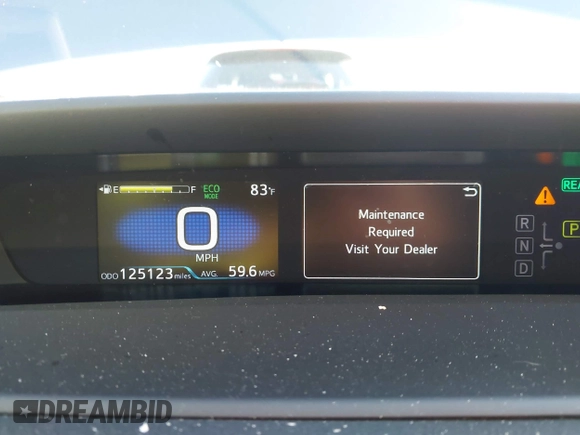 ✅ 2021 Toyota Prius LE • VIN: JTDKAMFP2M3190485 • Lot: 44147177. Wystawiony na IAAI z przebiegiem 125 123 mil. Bezpłatny archiwum sprzedaży aukcyjnych z USA i szczegółowy raport historii pojazdu na DreamBid. Zdjęcie 7.