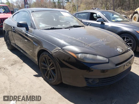 ✅ 2008 Hyundai Tiburon GS • VIN: KMHHM66D18U285621 • Lot: 44958778. Listed on IAAI with 150,326 mi. Free auction sales archive from the USA and detailed vehicle history report at DreamBid. Image 1.