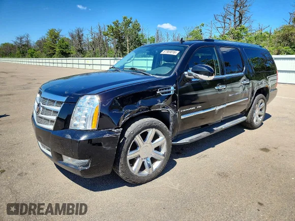 ✅ 2014 Cadillac Escalade ESV Platinum • VIN: 1GYS4KEF6ER139102 • Лот: 57969816. Опубликован ранее на Copart с пробегом 170 134 миль. Бесплатный доступ к архиву аукционных продаж из США и подробный отчёт об истории автомобиля на DreamBid. Изображение 1.
