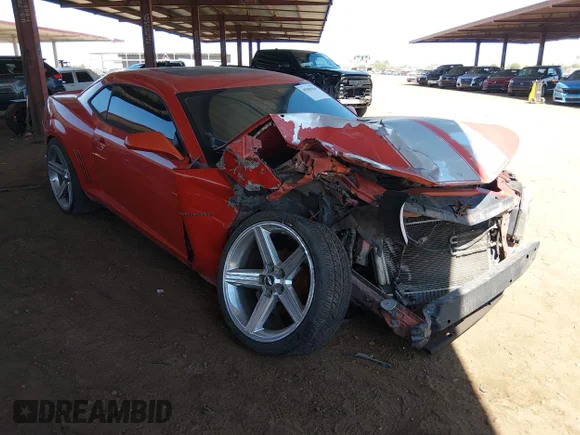 ✅ 2010 Chevrolet Camaro 1LT • VIN: 2G1FB1EVXA9216288 • Lot: 45486541. Wystawiony na IAAI z przebiegiem 160 589 mil. Bezpłatny archiwum sprzedaży aukcyjnych z USA i szczegółowy raport historii pojazdu na DreamBid. Zdjęcie 1.
