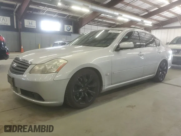 ✅ 2006 Infiniti M • VIN: JNKAY01E86M112858 • Lot: 60959405. Wystawiony na Copart z przebiegiem 104 680 mil. Bezpłatny archiwum sprzedaży aukcyjnych z USA i szczegółowy raport historii pojazdu na DreamBid. Zdjęcie 1.