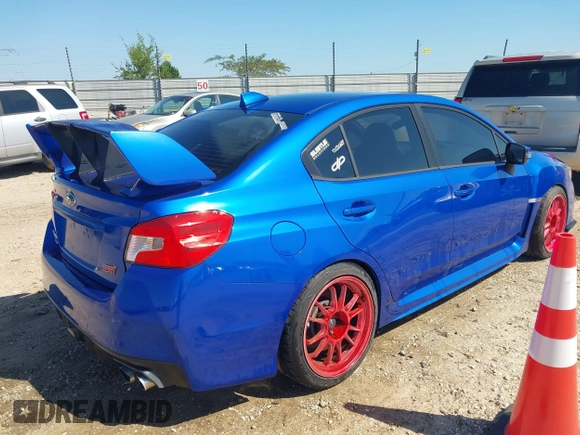 ✅ 2015 Subaru WRX STI • VIN: JF1VA2L65F9805372 • Lot: 43131947. Listed on IAAI with 58,516 mi. Free auction sales archive from the USA and detailed vehicle history report at DreamBid. Image 4.