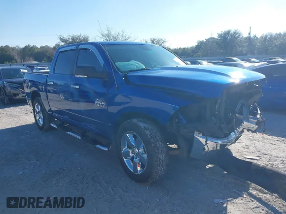 ✅ 2018 Ram 1500 Big Horn • VIN: 1C6RR6LG2JS174075 • Лот: 41629171. Опубліковано раніше на IAAI з пробігом 120 785 миль. Безкоштовний доступ до архіву аукціонних продажів зі США та докладний звіт про історію автомобіля на DreamBid. Зображення 1.