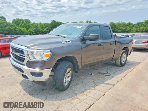 ✅ 2024 Ram 1500 Tradesman • VIN: 1C6SRECG3RN205632 • Lot: 58087266. Wystawiony na Copart z przebiegiem 23 002 mil. Bezpłatny archiwum sprzedaży aukcyjnych z USA i szczegółowy raport historii pojazdu na DreamBid. Zdjęcie 1.