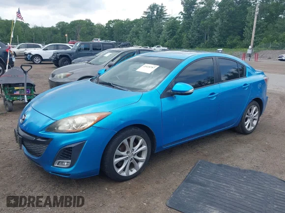 ✅ 2010 Mazda 3 S Sport • VIN: JM1BL1S5XA1172191 • Lot: 45418787. Listed on IAAI with 153,315 mi. Free auction sales archive from the USA and detailed vehicle history report at DreamBid. Image 2.