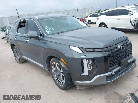 ✅ 2023 Hyundai Palisade SEL • VIN: KM8R4DGE7PU577272 • Lot: 45022398. Listed on IAAI with 33,795 mi. Free auction sales archive from the USA and detailed vehicle history report at DreamBid. Image 1.