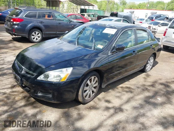 ✅ 2007 Honda Accord LX SE • VIN: 1HGCM66467A086581 • Lot: 44916507. Wystawiony na IAAI z przebiegiem 172 769 mil. Bezpłatny archiwum sprzedaży aukcyjnych z USA i szczegółowy raport historii pojazdu na DreamBid. Zdjęcie 2.