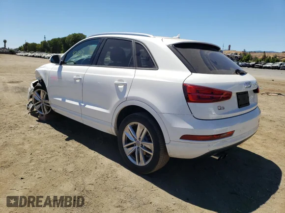 ✅ 2017 Audi Q3 Premium • VIN: WA1BCCFS0HR016419 • Лот: 51241702. Опубліковано раніше на Copart з пробігом 43 202 миль. Безкоштовний доступ до архіву аукціонних продажів зі США та докладний звіт про історію автомобіля на DreamBid. Зображення 3.