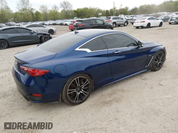 ✅ 2018 Infiniti Q60 Luxe • VIN: JN1EV7EKXJM342871 • Лот: 44977733. Опубликован ранее на IAAI с пробегом 64 968 миль. Бесплатный доступ к архиву аукционных продаж из США и подробный отчёт об истории автомобиля на DreamBid. Изображение 4.