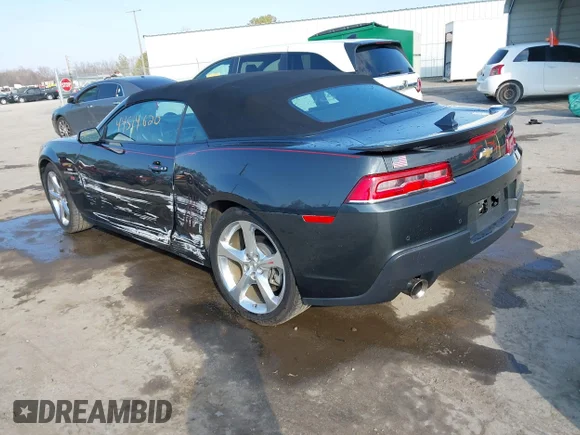 ✅ 2014 Chevrolet Camaro LT • VIN: 2G1FG3D39E9298159 • Lot: 44514620. Wystawiony na IAAI z przebiegiem 31 132 mil. Bezpłatny archiwum sprzedaży aukcyjnych z USA i szczegółowy raport historii pojazdu na DreamBid. Zdjęcie 3.
