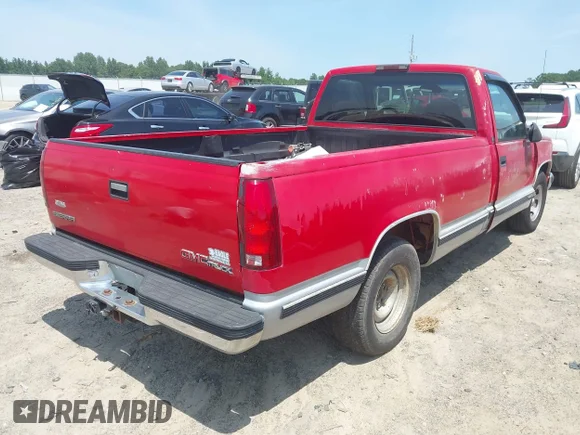 ✅ 1997 GMC Sierra 1500 • VIN: 1GTEC14R8VZ512040 • Lot: 42805004. Wystawiony na IAAI z przebiegiem 397 213 mil. Bezpłatny archiwum sprzedaży aukcyjnych z USA i szczegółowy raport historii pojazdu na DreamBid. Zdjęcie 4.