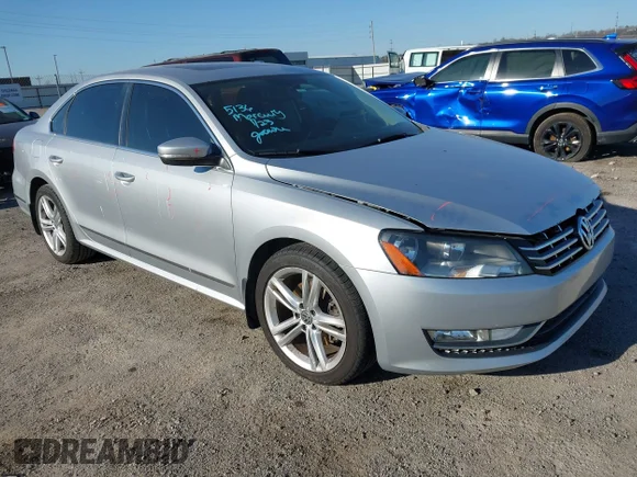 ✅ 2015 Volkswagen Passat SEL Premium • VIN: 1VWCV7A30FC012038 • Lot: 44362678. Listed on IAAI with 119,329 mi. Free auction sales archive from the USA and detailed vehicle history report at DreamBid. Image 1.